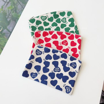 HUMAN MADE BANK POUCH 滿版愛心 收納包 化妝包 腋下包 拉鍊 三色