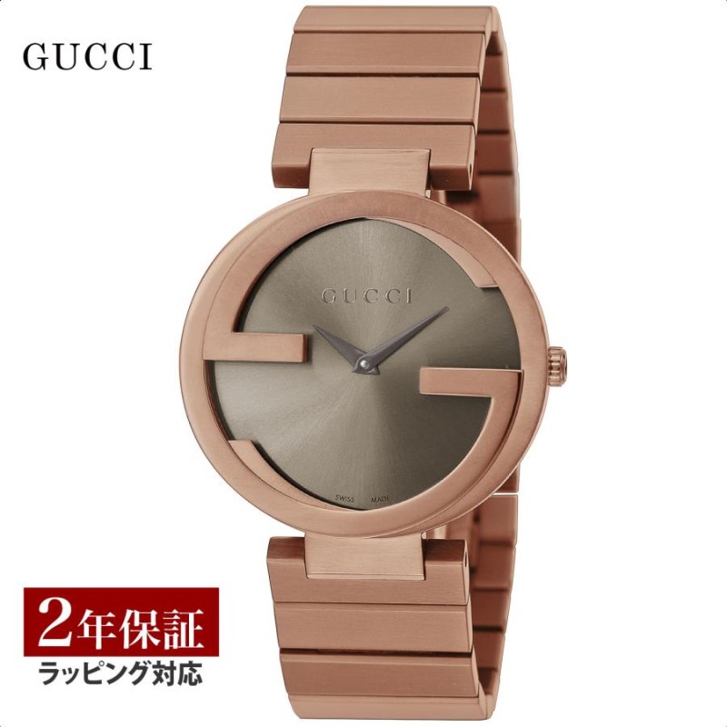 グッチ GUCCI メンズ 時計 INTERLOCKING インターロッキング クォーツ ブラウン YA133317 時計 腕時計 ブランド  【ローン金利無料】 | LINEブランドカタログ