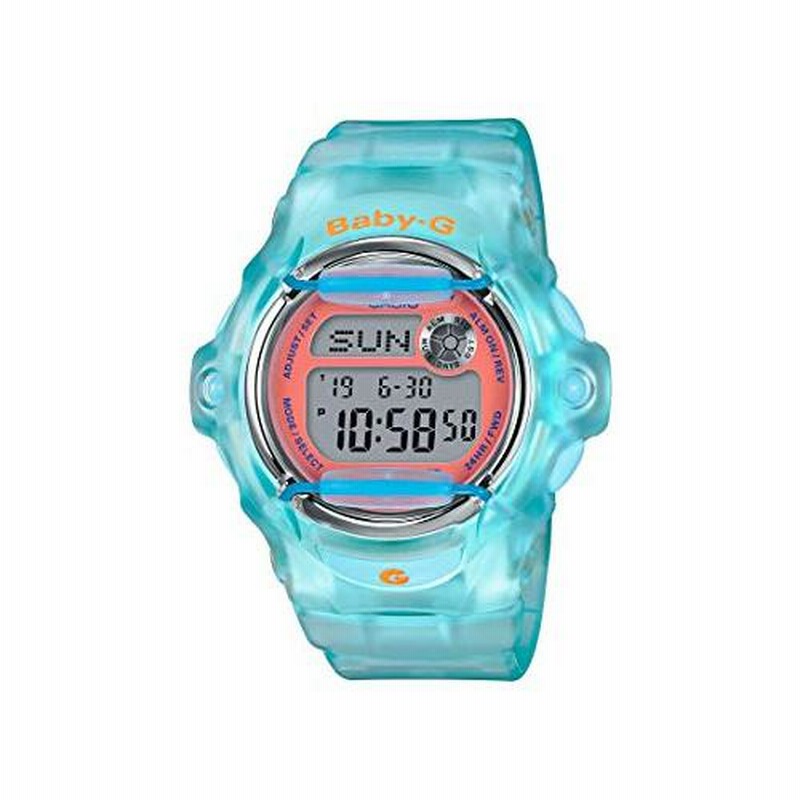 Baby g watch light blue sale