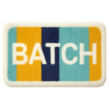 ANTIAN 家用浴室防滑毛絨吸水地墊  1個  繽紛色  60 x 40cm