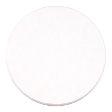 硅藻土吸水杯墊 隔熱/吸水/防潮  10 x 10 x 0.8cm  素色 圓形 白色  10個