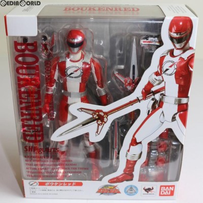 中古即納』{FIG}S.H.Figuarts(フィギュアーツ) ボウケンレッド 轟轟 