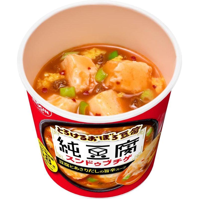 日清食品 とろけるおぼろ豆腐 純豆腐 スンドゥブチゲ 17g ×6個