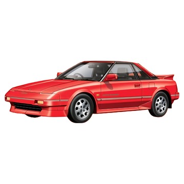 TOMICA 初回 豐田 MR 2 3歲以上  紅色  1個