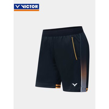 VICTOR/威克多勝利羽毛球服大賽系列中性款針織運動短褲R-45200