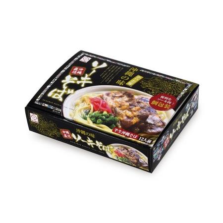 ふるさと納税 沖縄そばの老舗サン食品からお届け！ソーキそば（半生麺）12食セット 沖縄県糸満市