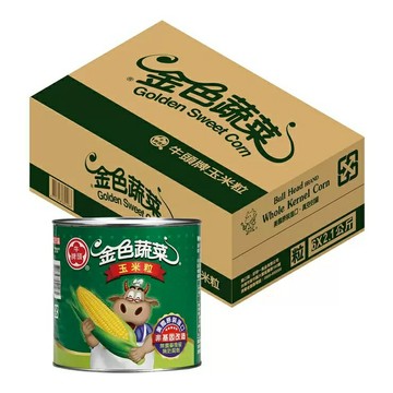 牛頭牌 金色蔬菜玉米粒 2.1公斤 X 6罐
