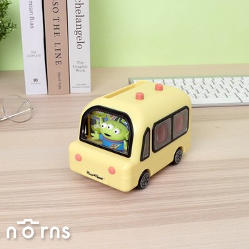 玩具總動員萬年曆造型車 三眼怪披薩車 norns Original Design 迪士尼按壓翻頁桌曆