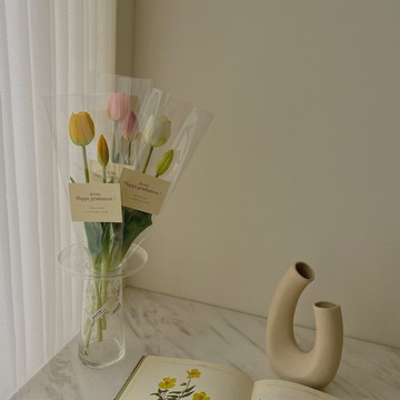 限量 唯美韓風 鬱金香 仿真花 平價畢業花束 拍照道具 療癒小物 辦公桌小物 非永生乾燥花 居家擺設 韓國小物 畢業禮物