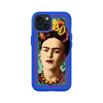 iPhone 15 Clear 激光藍 - Frida Kahlo - Frida Kahlo de Rivera