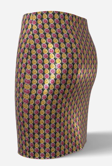 Watermelon Buddha Ma VEGAN 男無殊勝窄裙 佛陀媽拉西瓜袈裟亮片