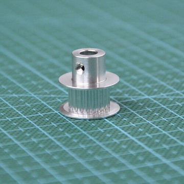 高精度2GT-20齒 4mm和5MM安裝孔可選同步皮帶輪齒寬7.5mm（細柄）