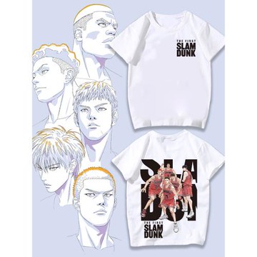 灌籃高手球衣t恤兒童短袖純棉籃球服周邊漫畫三井壽櫻木花道衣服