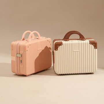 楓林宜居 手提行李箱14寸化妝箱迷你小型便捷密碼鎖伴手禮旅行箱16寸收納包