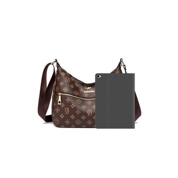 輕奢品牌真皮女包2024新款大容量中老年奶奶包大氣媽媽單肩斜挎包