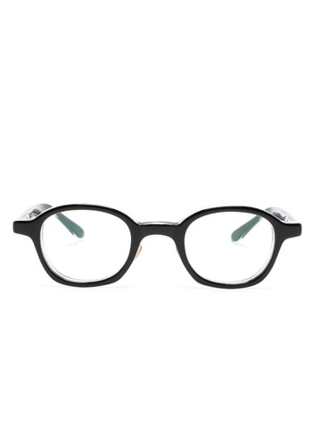 Kame Mannen - 6148 wayfarer-frames glasses - unisex - Acetate - 43 - Black