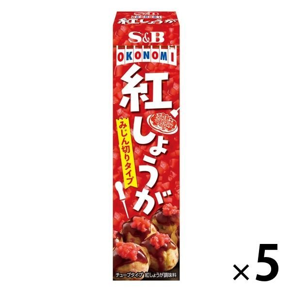 エスビー食品エスビー食品 SB 紅しょうが 5個 チューブ