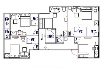 中路市府商圈5房公寓｜桃園市桃園區仁愛路