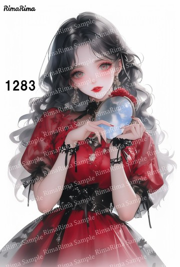 1283 原創貼紙 人物貼紙 貼紙 RimaRima りまりま