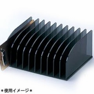 えいむ 業務用 伝票ホルダーケース アクリル 10列 ブック＆ホルダー