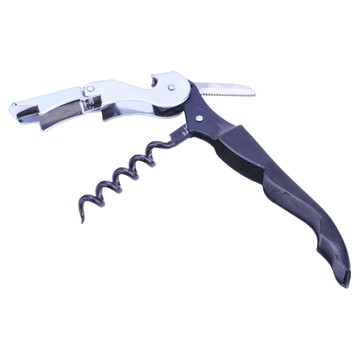 創意海馬刀紅酒開瓶器  黑色  1個