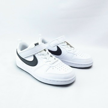 Nike Court Borough Low 中童 休閒鞋 DV5457104 白黑【iSport愛運動】