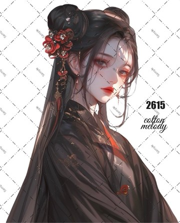 original sticker no.2615 人物貼紙 原創貼紙 原創人物貼紙 裝飾貼紙 cotton melody