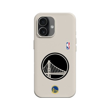 iPhone 17 SolidX 貝殼灰 - NBA - B&W-金州勇士 Golden State Warriors B&W - Light