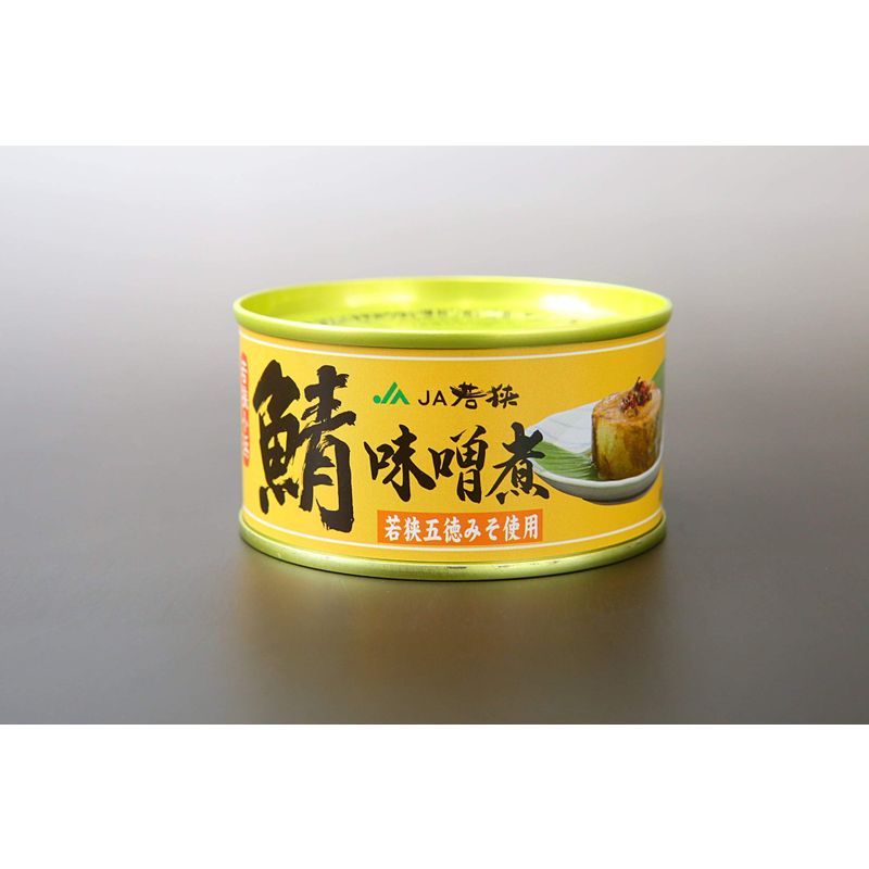 鯖味噌煮缶詰 (五徳みそ使用) 180g