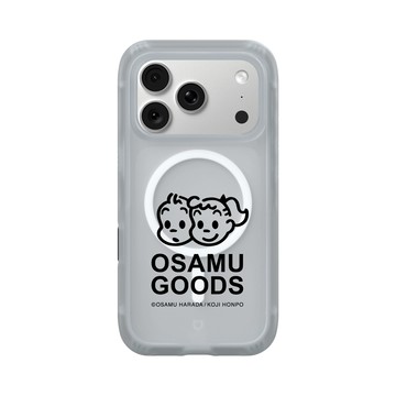 iPhone 18 Pro AirX 流變灰 - OSAMU GOODS - 經典系列-LOGO