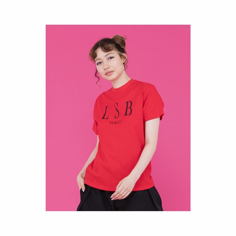 Little Sunny Bite Lsbtokyotee シンプルロゴtシャツ Red 通販 Lineポイント最大1 0 Get Lineショッピング