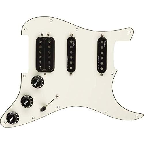 フェンダーギターパーツ Pre-Wired Strat Pickguard, Shawbucker Bridge Gen Noiseless Ne