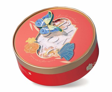 【基本量】夢蝶21cm圓盒 / 60個