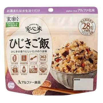 ANSHIN-MAI 安心米 鹿尾菜即食炊飯保存包  100g  1包