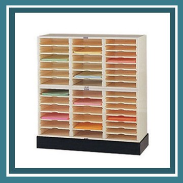 【屬過大商品，運費請先詢問】辦公家具 OP-907x2+OP-03 三排文件櫃+底座  置物櫃 櫃子 檔案 收納