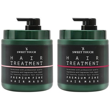 SWEETTOUCH 直覺專業用白麝香水嫩／蘋果牡丹花沁涼護髮膜(1000ml)