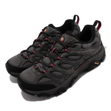 Merrell 登山鞋 Moab 3 GTX 男鞋 灰 黑 防水 Vibram 戶外 Gore-Tex 支撐 避震 ML036263