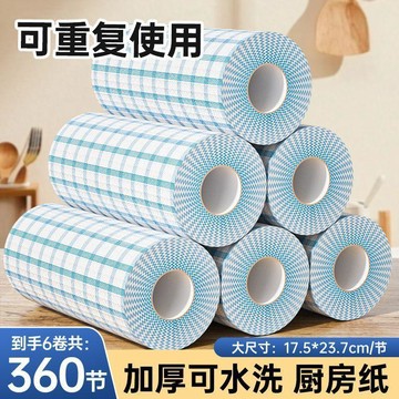 臺灣出🚚廚房用紙懶人抹布乾溼兩用清潔用品專用紙巾一次性洗碗布吸油吸水704