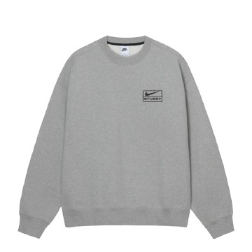 NIKE STUSSY FLEECE SWEATSHIRT GREY US