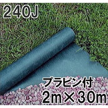 デュポン グリーンビスタ プロ 240J 2m×30m 厚さ0.64mm プラピン100本付