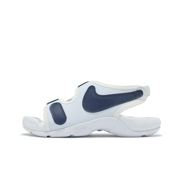 Nike 涼鞋 Sunray Adjust 6 PS 中童 童鞋 白 藍 魔鬼氈 休閒鞋 DX5545-003