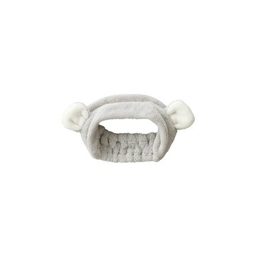 下殺298 CB JAPAN 動物造型超細纖維髮帶 無尾熊灰/沐浴用品/盥洗用具/洗臉 26Oct001