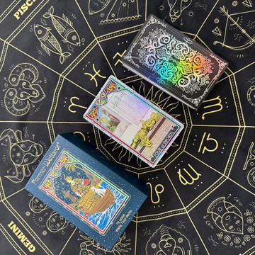 【金彩箔印】塔羅牌 桌遊卡牌 塔羅卡牌 占卜卡牌 正版授權 臺灣工藝 24K彩箔 精美彩印 收藏送禮 聚會桌遊