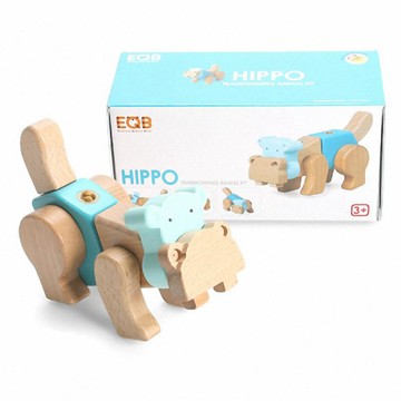韓國益智旋轉積木 動物&車系列 猴子車車