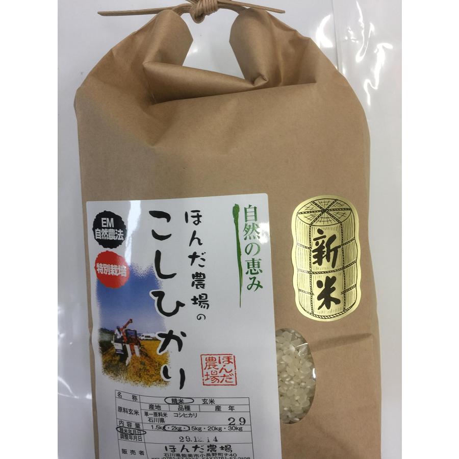 お試し版　自然農法米こしひかり「自然の恵み」白米2kg