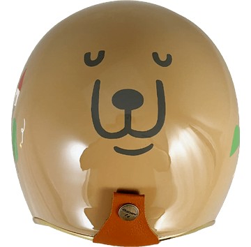 nikko n401 咻咻熊與小女孩 #35 亮面咖啡
