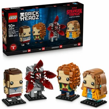 💗芸芸積木💗 現貨! LEGO 40879 伊萊雯、麥克絲、Demogorgon 和荷莉 樂高 BrickHeadz系列