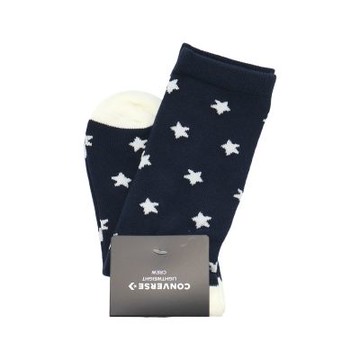 Converse 休閒襪 Lightweight Crew Socks 大童 藏青藍 星星 襪子 童襪 長襪 CV2513012GS001