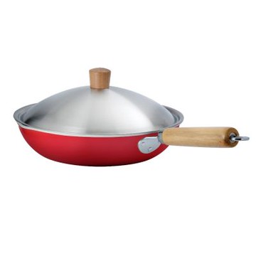 優惠出清碳鋼萬用不沾鍋煎炒鍋贈DS-B11230R