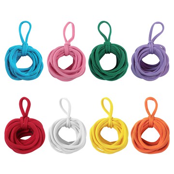 Madakkumi 襪口圈DIY工藝材料 8款 96條  彩虹色  1組